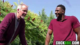 Old Millionaire Watches BBC Bull Destroy Wife's Ass In Cuckold Session