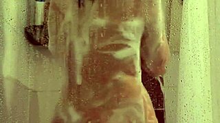 Hidden Cam Catches Stepsis Skinny Shaved Pussy Nipples In Shower Closeup