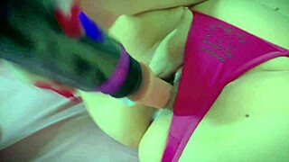 Want this latina stuffing all holes with machine?