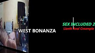 Lizeth begs for anal creampie filling her tight ass with hot cum