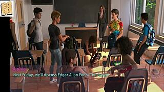 a wife plays stepmother milf in erotic game episode 85