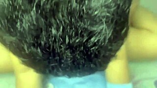 Long Haired Horny Teen Aching for Gym Teacher's Deep Doggystyle Thrusts