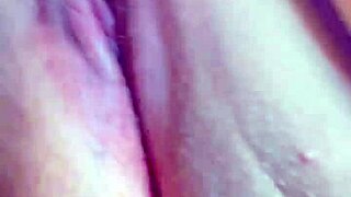 wanna see this latina's wet pussy lips quiver up close?