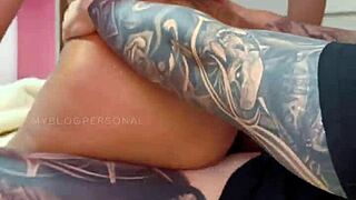 colombian model sucks rides estudiante's big cock cowgirl hardcore orgasm in homemade video