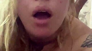 Blonde Latina Sucks Cock Then Rides It to Her Tight Ass