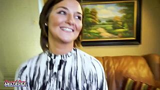 curvy inked kylie slobs deep on cock before passionate doggystyle pounding