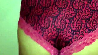 Chubby wife spreads wide for deep creampie fuck on camera closeup