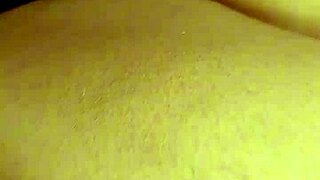 Girlfriend fingers her wet pussy flashing outdoors