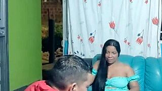 prostitute comes home creampied from lover tells cuck hubby so he fucks her cum-filled pussy more