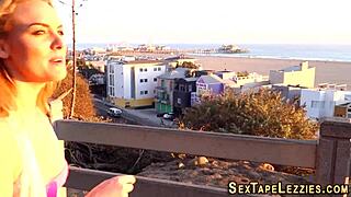 Homemade lesbian brunettes finger pussies and tongue clits in pov