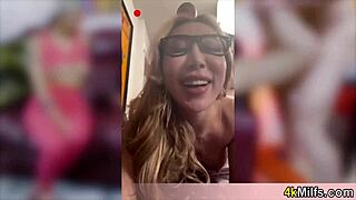 pretty asian roommate blows me while busty gf rides cock ffm free use weekend