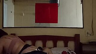 Puta curvy milf latina rides cowgirl on young guy in hotel stockings
