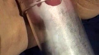 Pussy Lips Swell Under Raw Suction Grip