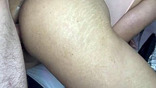 She wanted dinner but my monster cock ripped her clothes and fucked her tight pussy instead!