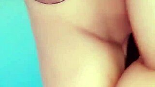 Vespucio dances seductively in lingerie feeling beautiful before hot massage orgasm in santiago