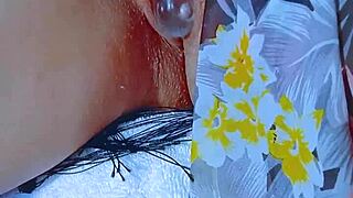 Young Latina Teen Shaved Pussy Masturbates with Glass Dildo After Beach Day in Homemade Video