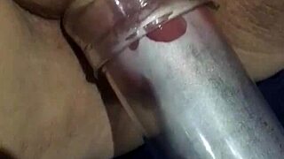 Pussy Lips Swell Under Raw Suction Grip
