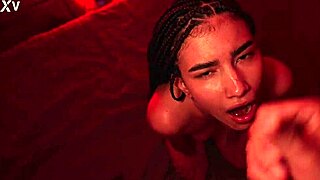 i fuck my sexy latina teacher's tight ass doggystyle then she rides for pov facial cumshot!