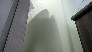 grabbed my perverted roommate he fucked me hard in the shower steamy