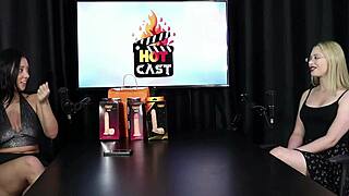 Vivan Loola's Naughty Interview Full of Slutty Fun and Sheer Red Teasing in Porn Cast Brazil Part 5