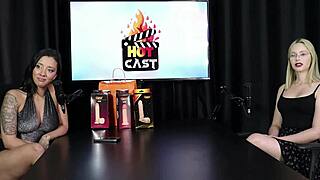 Vivan Loola's Naughty Interview Full of Slutty Fun and Sheer Red Teasing in Porn Cast Brazil Part 5