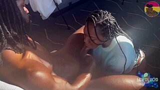 my insatiable girlfriend services me with eye contact in hotel