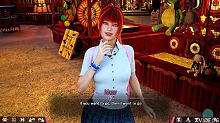 Petite Redhead Johanna's Double Date Game Turns Teasingly Intimate