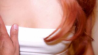 Cuñadita, shy to show small tits but loves doggy with big ass?