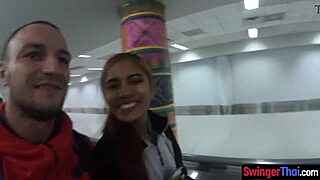 big ass thai gf finally fucked hard in hotel right after arriving