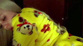 chubby stepdaughter in costume survives thunderstorm fucking fat tits with stepdad huge natural ass