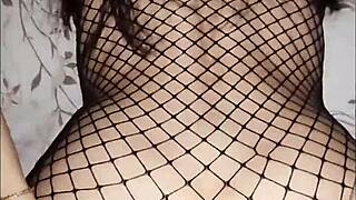 Skinny milf wife spreads for hubby closeup - what's he capturing next?