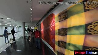 big ass thai gf finally fucked hard in hotel right after arriving