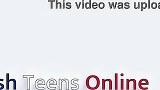 Victoria Greene's Lingerie Tease Ends in Massive Facial Cumshot!