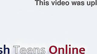 Victoria Greene's Lingerie Tease Ends in Massive Facial Cumshot!