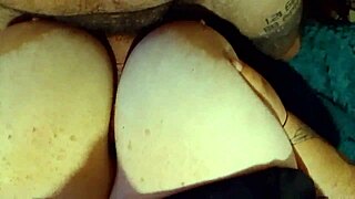 busty italian milf grabs monster cock for sloppy titty fuck