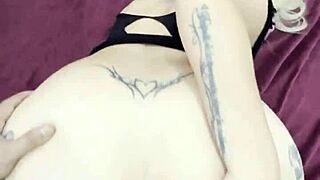 curvy latina housewife fingers shaved pussy begging for creampie fuck