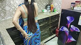 bhabhi served breast milk tea to neighbor and gave sloppy blowjob