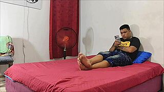 student eaten by teacher for massive facial