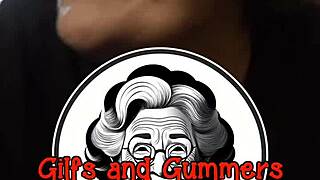 Granny gummer sucks hard