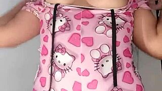 allisonvega doing striptease and having a squirt