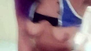 sexo casero con una puta callejera colombiana