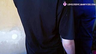 Painter cheated on her boyfriend right on the desk