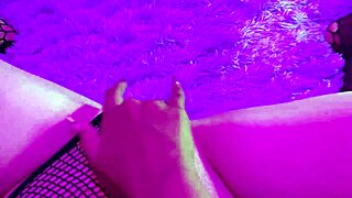 Hot lesbian fingers her submissive girlfriend tight pussy