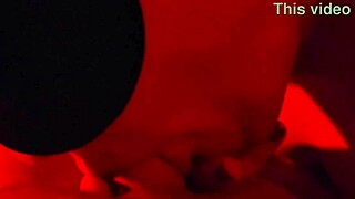 hot girl gives slow sexy blowjob up close