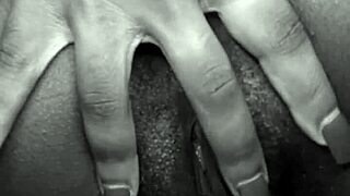 cheap whore with hairy pussy does solo masturbation now