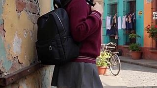Scared students risk secret fuck
