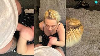 teen girl takes cum in compilation