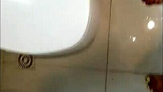 Latina couple fucks in shower!