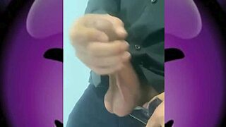 Brazilian student gets quick cumshot from teacher