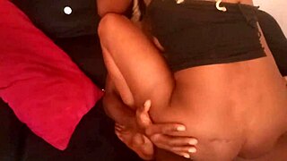 fucking a creampie ebony babe full video